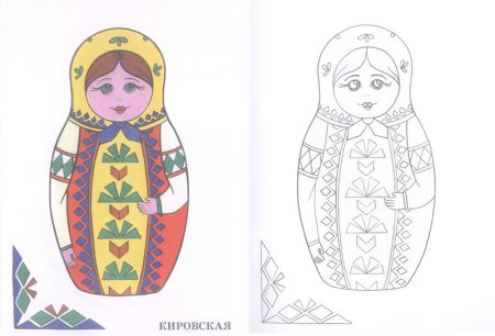 Игра матрешки для дошкольников