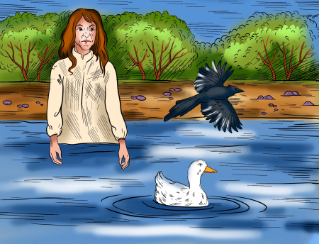 Сказки белая уточка