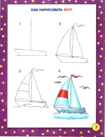 Учимся рисовать. Транспорт