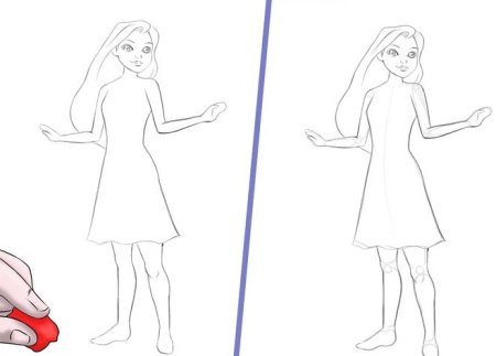 Как нарисовать тело пошагово