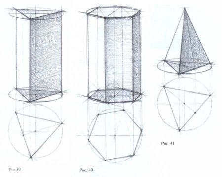 Построение шестигранной Призмы