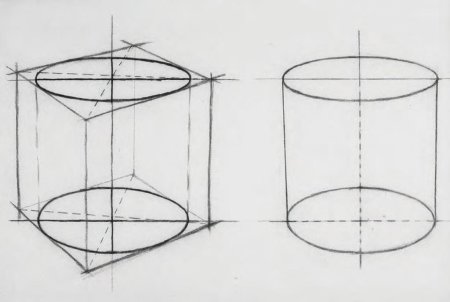 Геометрические фигуры в перспективе