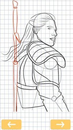 Рисуем Ведьмака пошагово