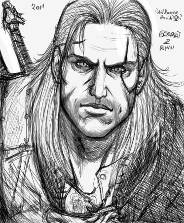 Геральт из Ривии скетч