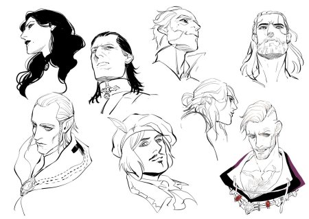 Ведьмак 3 скетчи