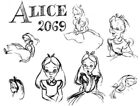Алиса model Sheets