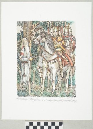 Князь Олег прощается с конем Васнецов