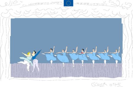Лебединое озеро карикатура