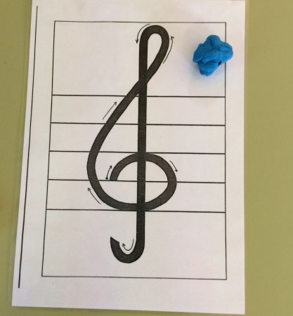 Скрипичный и басовый ключ