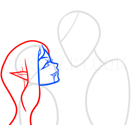 Нарисовать вампира по этапно для начинающих