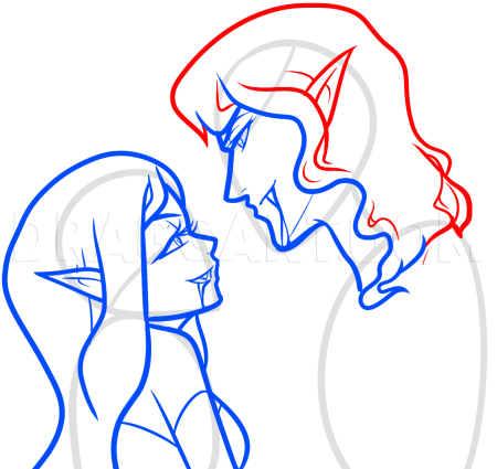 Вампира порисовать сама