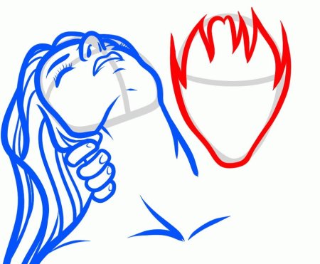 Нарисовать вампира поэтапно