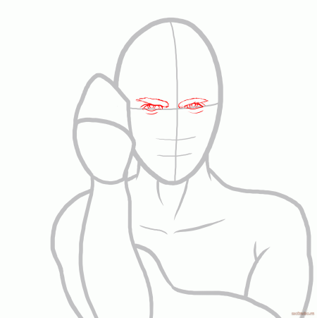 Вампир рисунок легкий