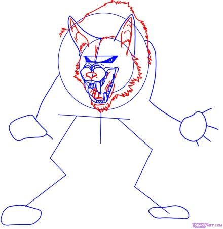 Нарисовать лицо вампира карандашом поэтапно