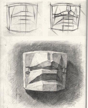 Губы Давида обрубовка