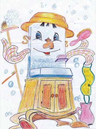 Раскраска Мойдодыр Чуковский