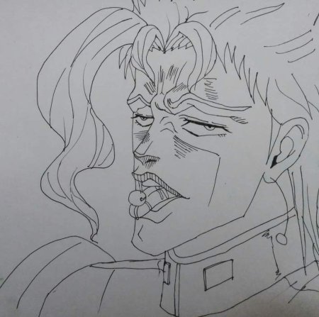 Какеин Нориаки черно белый