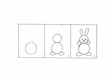 Схемы для рисования в средней группе