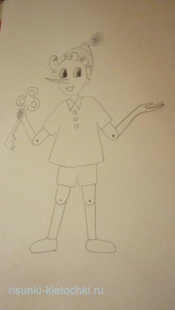 Буратино пошагово