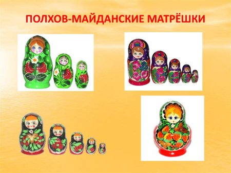 Полхов Майданская Матрешка по росту