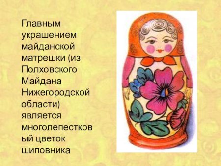 Полхов Майданская Матрешка элементы росписи