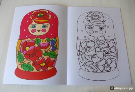 Матрешки по мотивам Полхов-Майдана.