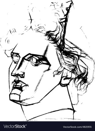 Давид гипс Аполлон