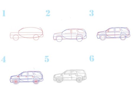 ВАЗ 2109 контур машины