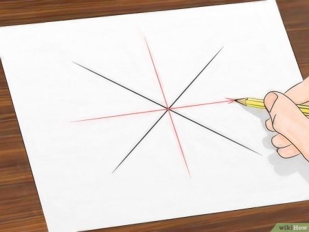 Рисование паутинки