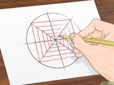 Паутина рисунок карандашом для детей нарисовать поэтапно