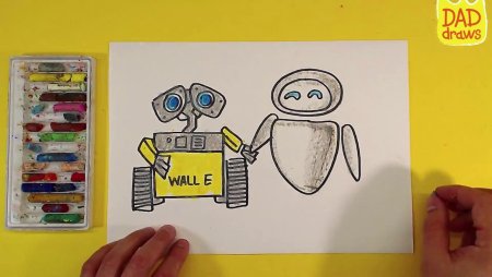 Как научиться рисовать робота