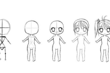 Чиби мальчик референс