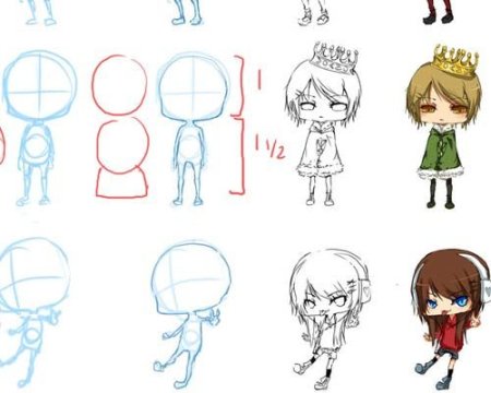 Рисунки аниме персонажей Саске