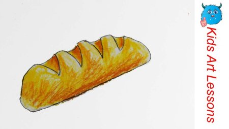 Хлеб для срисовки