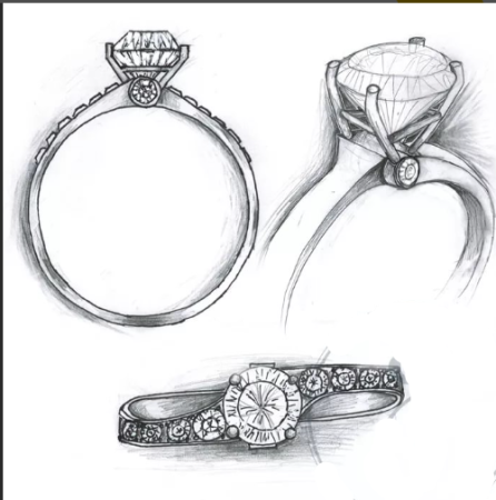 Эскиз украшения