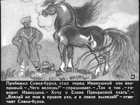Рисунок к сказке пётр Павлович Павлович Ершов конёк-горбунок