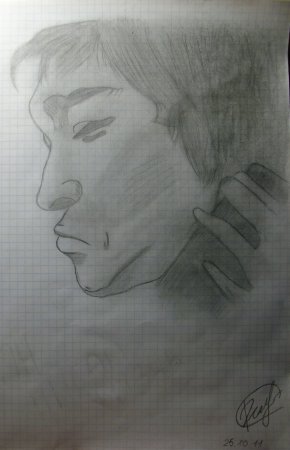 Цой рисунок лёгкий