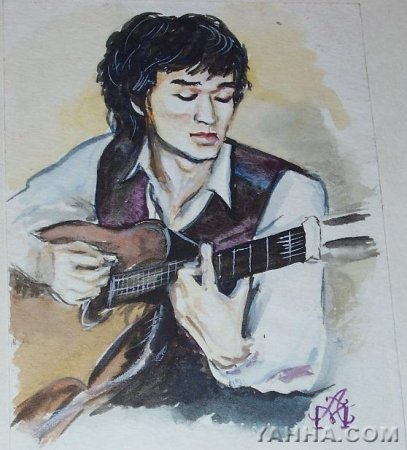 Виктор Цой портрет