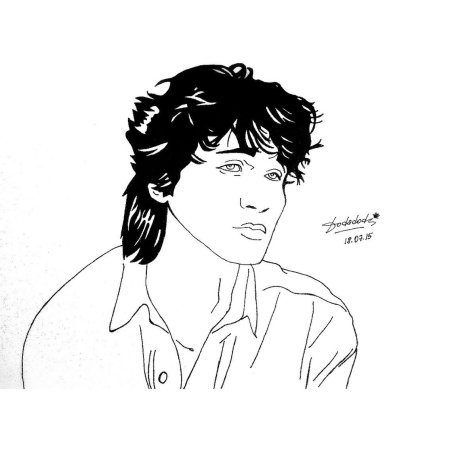 Цой рисунок