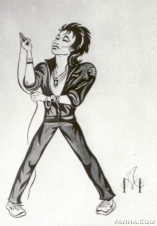 Виктор Цой портрет