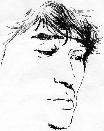 Портрет Виктора Цоя для срисовки