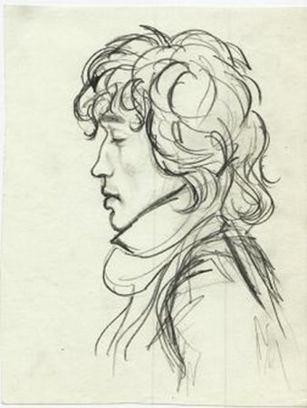 Виктор Цой арт портрет