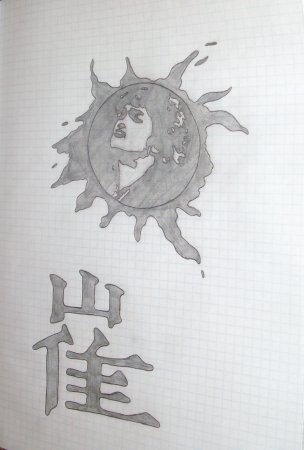 Виктор Цой эскиз