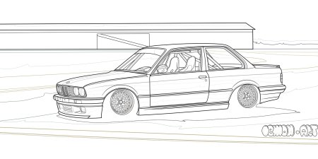 BMW е34 карандаш