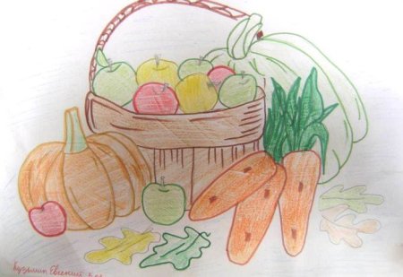 Натюрморт старшая группа