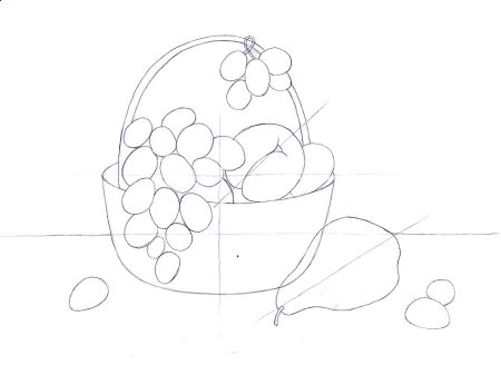 Рисование осенние дары