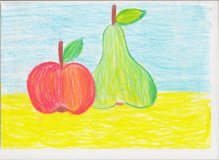 Рисование осенние дары в подготовительной группе