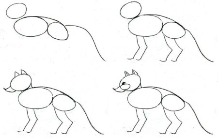 Ворона и лисица раскраска