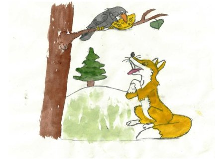 Поэтапное рисование сказки