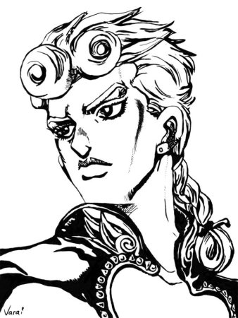 Дио Jojo наклейка